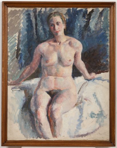 Simone RAOULT (act.c.1900-1930).
Portrait...