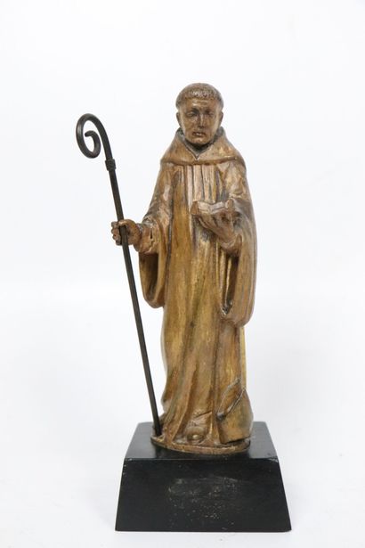 null 16th century French school. 
Saint Augustine or Saint Benedict, in the costume...