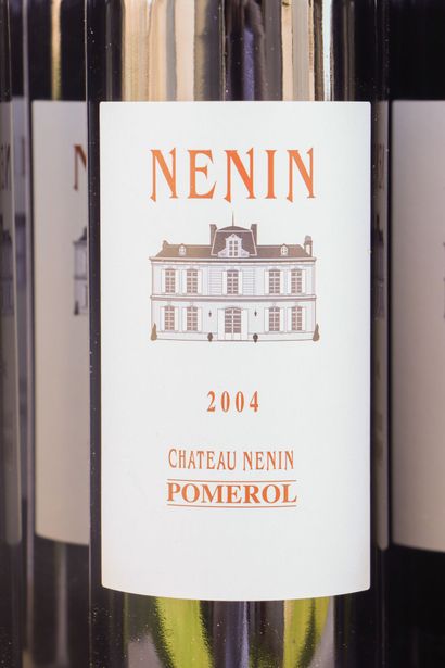null CHATEAU NENIN.
Vintage: 2004.
12 bottles, CBO

