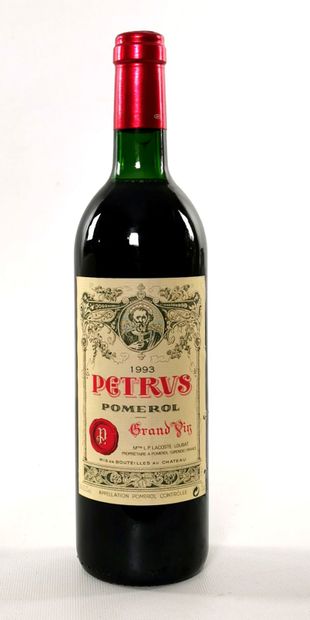 null PETRUS.
Vintage: 1993.
1 bottle, b.g., e.t.l.a.