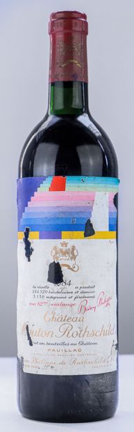 null CHATEAU MOUTON ROTHSCHILD
Vintage: 1984.
1 bottle, e.a.