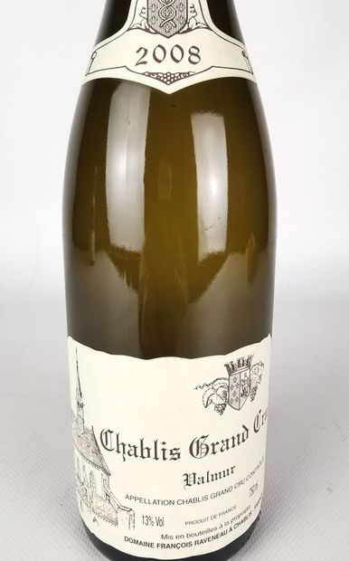 null CHABLIS GRAND CRU VALMUR.
Raveneau.
Millésime : 2008.
3 bouteilles