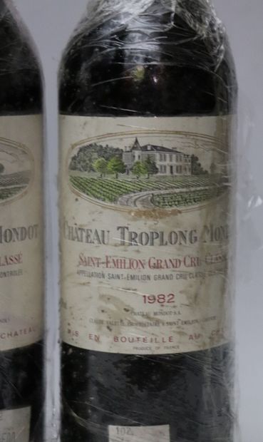 null CHATEAU TROPLONG MONDOT.
Vintage: 1982.
2 bottles, h.e.
