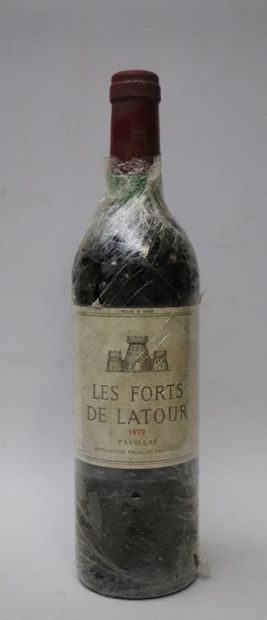 null LES FORTS DE LATOUR.
Vintage: 1979.
1 bottle, b.g., e.l.t.