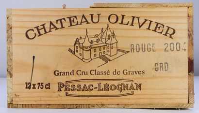 null CHATEAU OLIVIER PESSAC LEOGNAN
Vintage : 2004
11 bottles, CBO