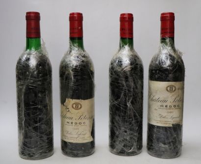 null CHATEAU POTENSAC.
Vintage 1990.
3 bottles, b.g., h.e., e.a.
Vintage: 1978.
1...