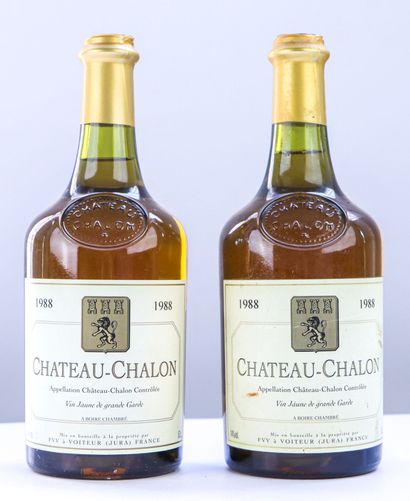 null CHATEAU CHALON.
Vintage: 1988.
Fruitière Vinicole de Voiteur.
2 bottles