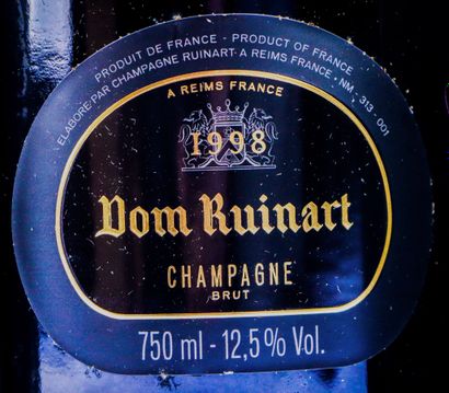 null DOM RUINART.
Vintage: 1998.
2 bottles.
In individual boxes