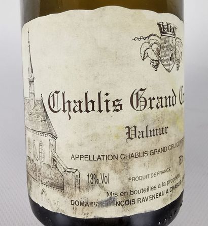 null CHABLIS GRAND CRU VALMUR.
Raveneau.
Vintage: 2011.
3 bottles, one e.f.s.