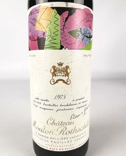 null CHATEAU MOUTON ROTHSCHILD.
Vintage: 1975.
1 bottle, e.