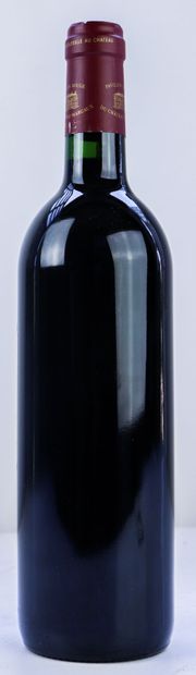 null PAVILLON ROUGE DU CHATEAU MARGAUX.
Vintage: 1998.
1 bottle