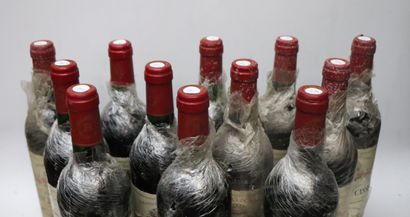 null CHATEAU LARCIS DUCASSE.
Millésime : 1995.
12 bouteilles, 1 b.g., 5 e.t.
