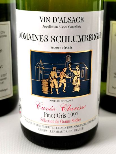 null PINOT GRIS.
Domaine SCHLUMBERGER.
CUVEE CLARISSE.
Vintage: 1997.
10 bottles,...