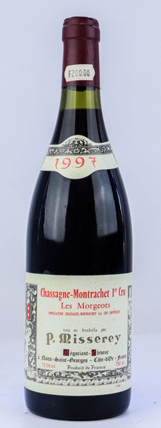null CHASSAGNE MONTRACHET 1er CRU LES MORGEOT.
Misserey.
Vintage: 1997.
1 bottle
