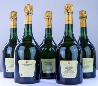 null TAITTINGER COMTES DE CHAMPAGNE.
Vintage: 1995.
5 bottles