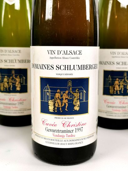 null GEWURZTRAMINER.
Domaine SCHLUMBERGER.
CUVEE CHRISTINE.
Vintage: 1997
11 bottles,...