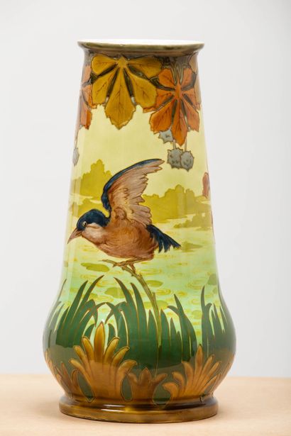 Amalric WALTER (1870-1959) à SEVRES.
Vase...