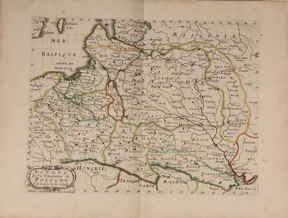 null Nicolas SANSON
L'Europe
Paris.sd (vers 1660), 12 cartes en couleur (mouillu...
