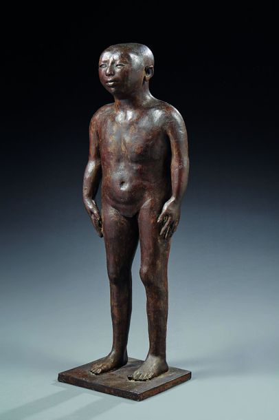 null José VERMEESCH (1922-1997)
Jeune garcon
Sculpture en bronze signée sur la base...