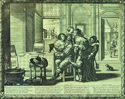 null Abraham BOSSE (1602/04 - 1676)
L' Enfant prodigue.
Série complète des six planches.
Eau-forte....