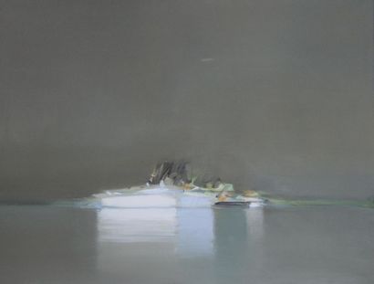 null Pierre DOUTRELEAU (1938-)
Navire
Huile sur toile signée au dos
89 x 116 cm.