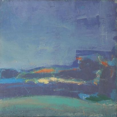 null René GOUAST (1897-1980)
Seascape
Oil on canvas signed lower left
30 x 30 cm