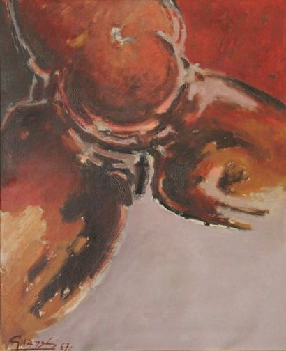 null Antonio GUANSE (1926-2008)
Body
Oil on canvas signed and dated (19)67 lower...