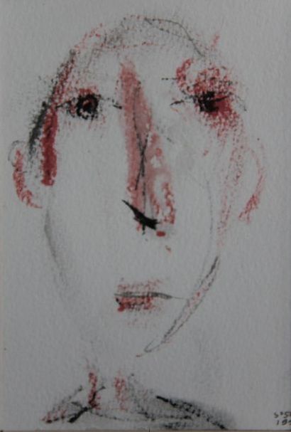 null Kako TOPOURIA (1960-)
Portraits
Deux crayons signés
14,5 x 10 et 26,5 x 14 ...