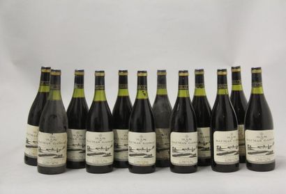 null 12	 bouteilles 	VDP 	DE L'HERAULT, 	Mas Daumas Gassac 	1986	 (2 LB)
