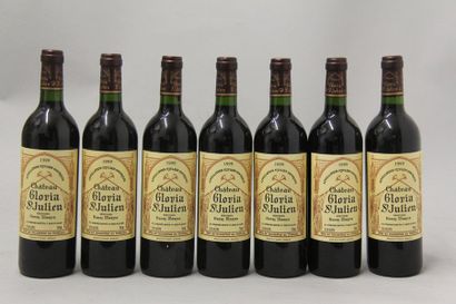 null 7 	bouteilles 	Château 	GLORIA, Saint-Julien 	1999