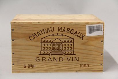 null 6 	bouteilles 	Château 	MARGAUX, 1° cru 	Margaux 	1999	 cb
