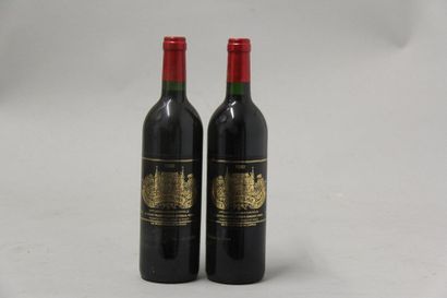 null 2 	bouteilles 	Château PALMER, 4° cru 	Margaux 	1999