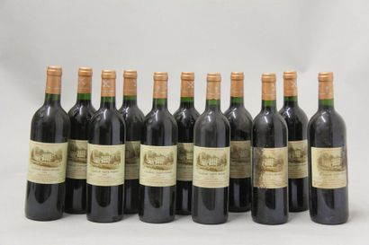 null 11 	bouteilles 	Château SAINT-PIERRE, 4° cru 	Saint-Julien 	1999	 (2 eta; 1...