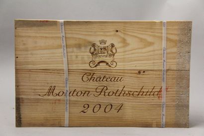null 6	 bouteilles 	Château 	MOUTON-ROTHSCHILD, 1° cru 	Pauillac 	2004	 cb