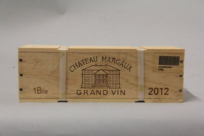 null 1 bouteille 	Château 	MARGAUX, 1° cru 	Margaux 	2012	 cb