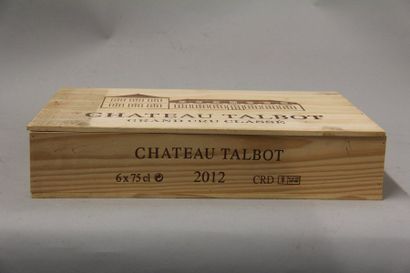 null 6	 bouteilles 	Château 	TALBOT, 4° cru 	Saint-Julien 	2012	 cb