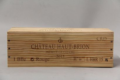 null 1	 bouteille 	Château 	HAUT-BRION, 1° cru 	Pessac-Léognan 	2015	 cb