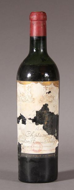 null 1	 bouteille 	Château 	MOUTON BARON PHILIPPE, 5° cru 	Pauillac 	1945	 (B, e...