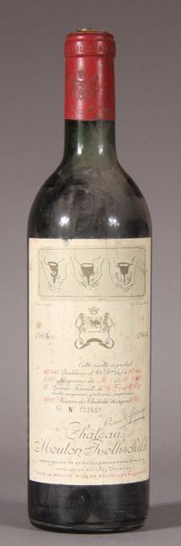 null 1	 bouteille 	Château 	MOUTON-ROTHSCHILD, 1° cru 	Pauillac 	1964	 (es, etla,...