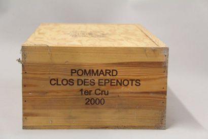 null 12	 bouteilles 	POMMARD 	"Clos des Epenots", 	Château de Meursault 	2000	 c...