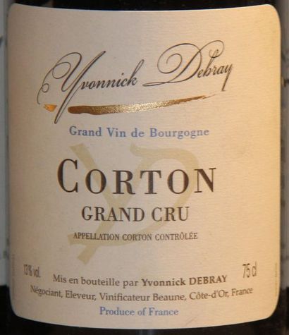 null 6 	bouteilles 	CORTON 		Debray 	2001
