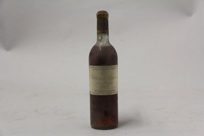null 1	 bouteille 	Château D'YQUEM, 1° Cru Supérieur 	Sauternes 	1967	 (LB, es)