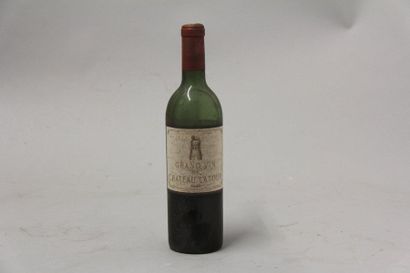 null 1	 bouteille 	Château 	LATOUR, 1° cru 	Pauillac 	1964	 (V)