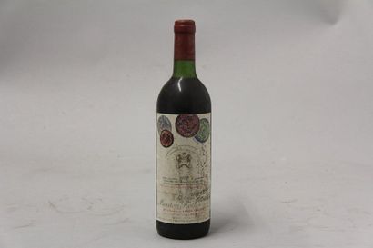 null 1	 bouteille 	Château 	MOUTON-ROTHSCHILD, 1° cru 	Pauillac 	1978	 (es, elt;...