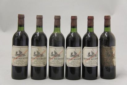 null 6 	bouteilles 	Château 	BEYCHEVELLE, 4° cru 	Saint-Julien 	1981	 (es, 1 eta,...