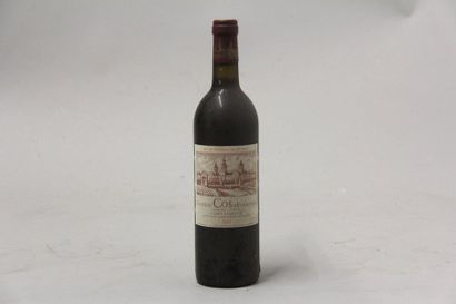null 1	 bouteille 	Château 	COS-D'ESTOURNEL, 2° cru Saint-Estèphe 		1982