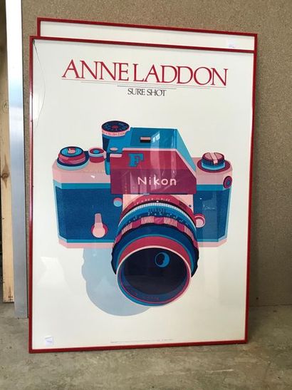 null Deux pièces encadrées Anne LANDON : Sure shot et Super Exposure
89,5 x 63 c...