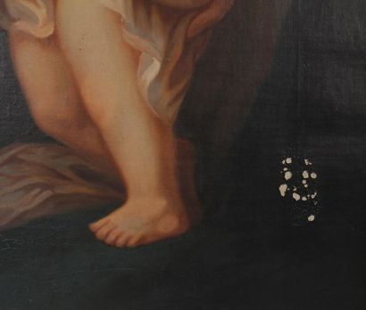 null *Ed. de LAGUERENNE (XIXème s.)
Vierge à l'enfant
Huile sur toile signée en bas...
