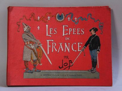 null *J. ONFROY de BREVILLE dit JOB
Les épées de France, H. Geffroy Paris éd.
Vol...