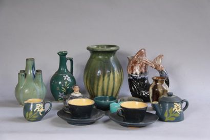 null *Lot de vases en céramique divers